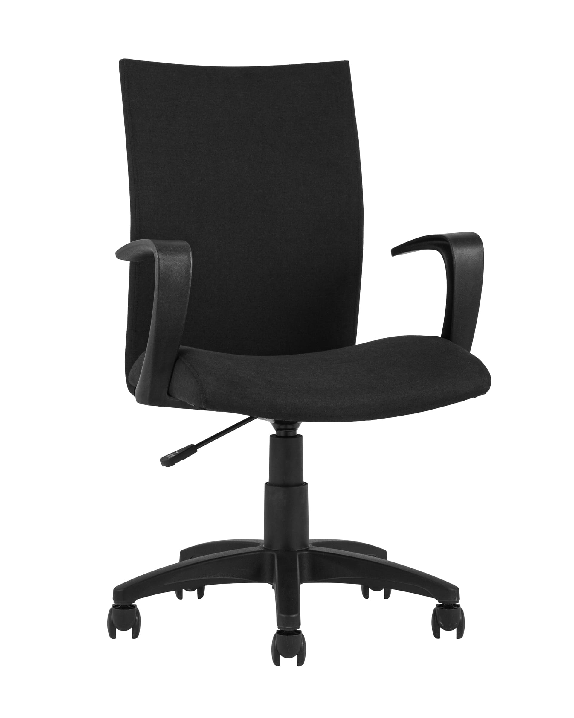 Компьютерное кресло TopChairs Harmony офисное черное в прочной текстильной обивке Компьютерное кресло TopChairs Harmony офисное черное в прочной текстильной обивке