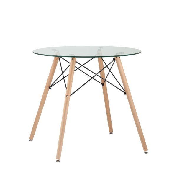 Стол обеденный EAMES DSW стеклянный