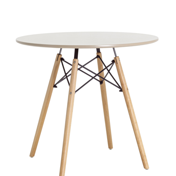 Стол EAMES DSW D80 бежевый