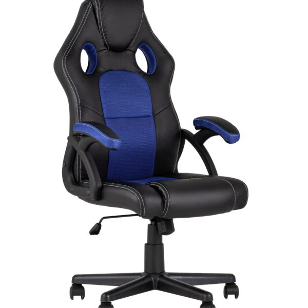 Игровое кресло компьютерное TopChairs Concorde синее геймерское