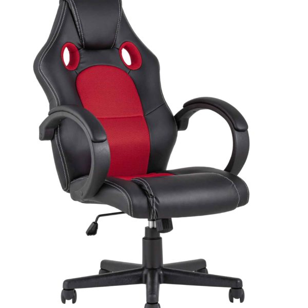 Игровое кресло компьютерное TopChairs Renegade красное геймерское