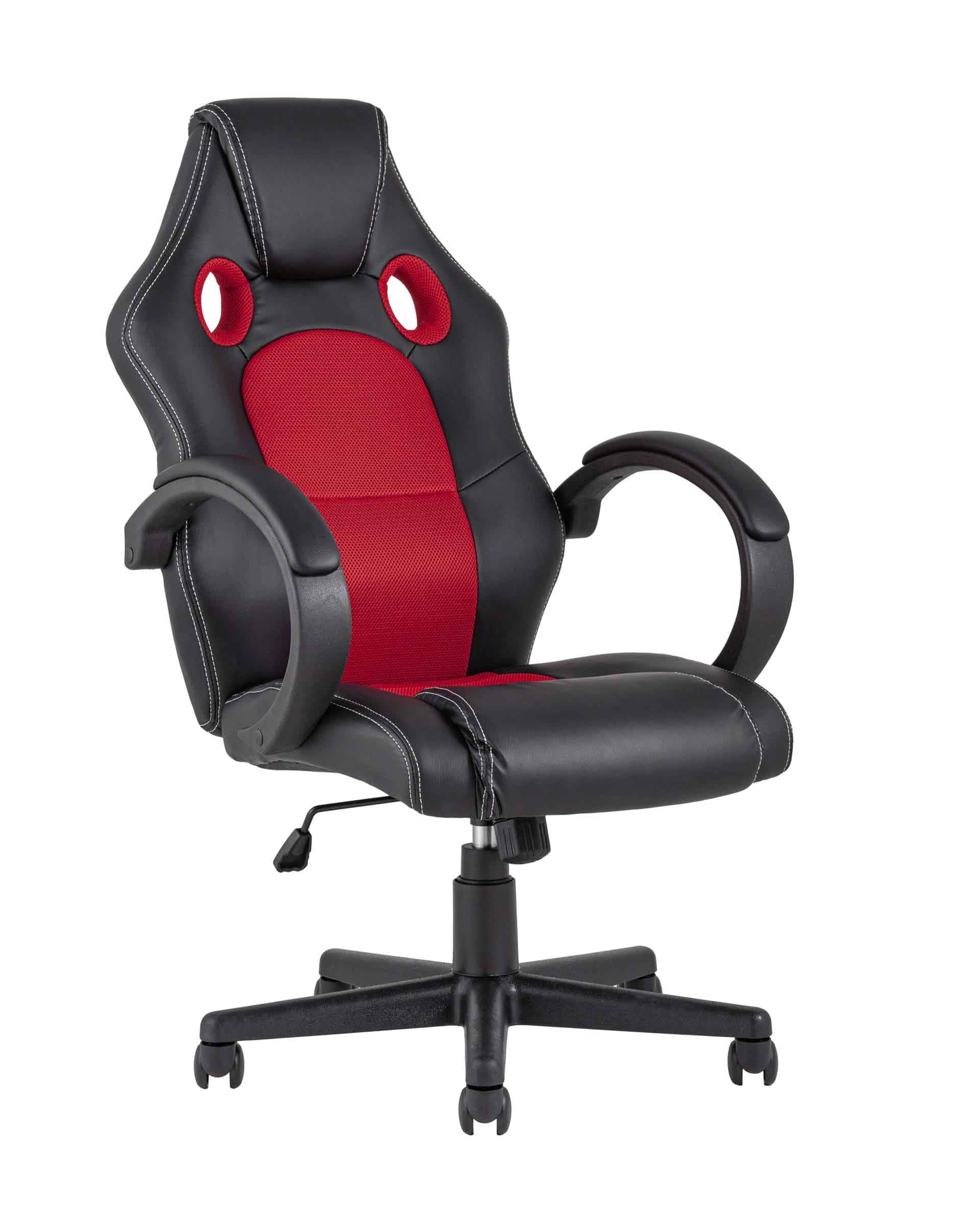 Игровое кресло компьютерное TopChairs Renegade красное геймерское Игровое кресло компьютерное TopChairs Renegade красное геймерское