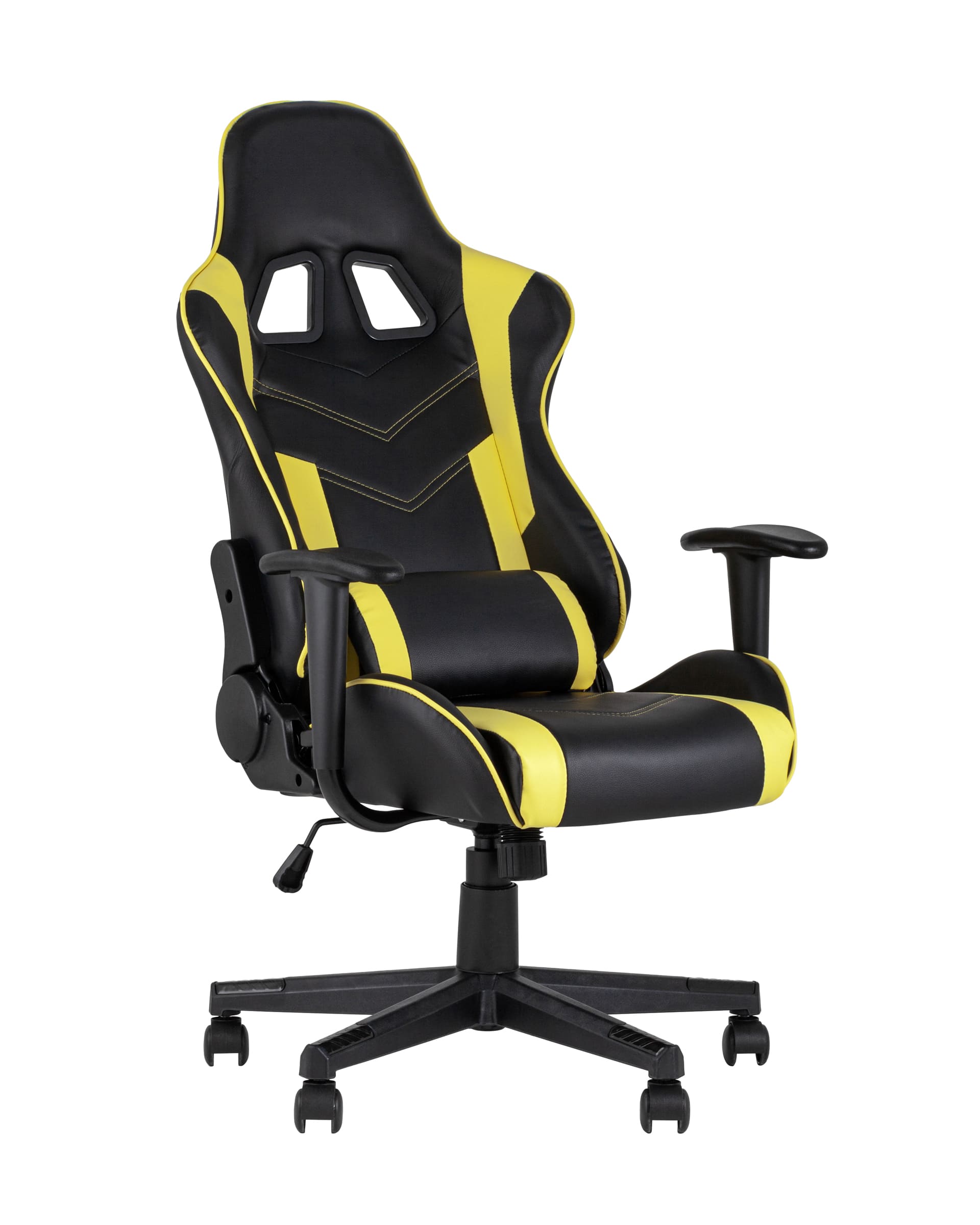 Игровое кресло компьютерное TopChairs Impala желтое геймерское Игровое кресло компьютерное TopChairs Impala желтое геймерское