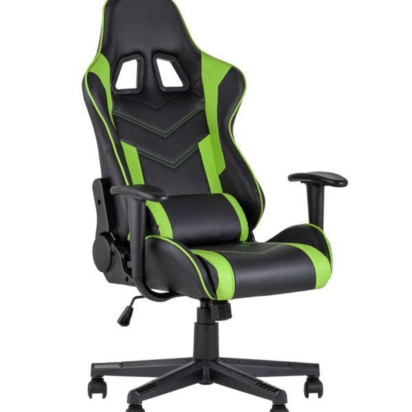 Игровое кресло компьютерное TopChairs Impala зеленое геймерское
