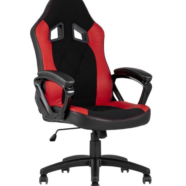 Игровое кресло компьютерное TopChairs Skyline красное геймерское