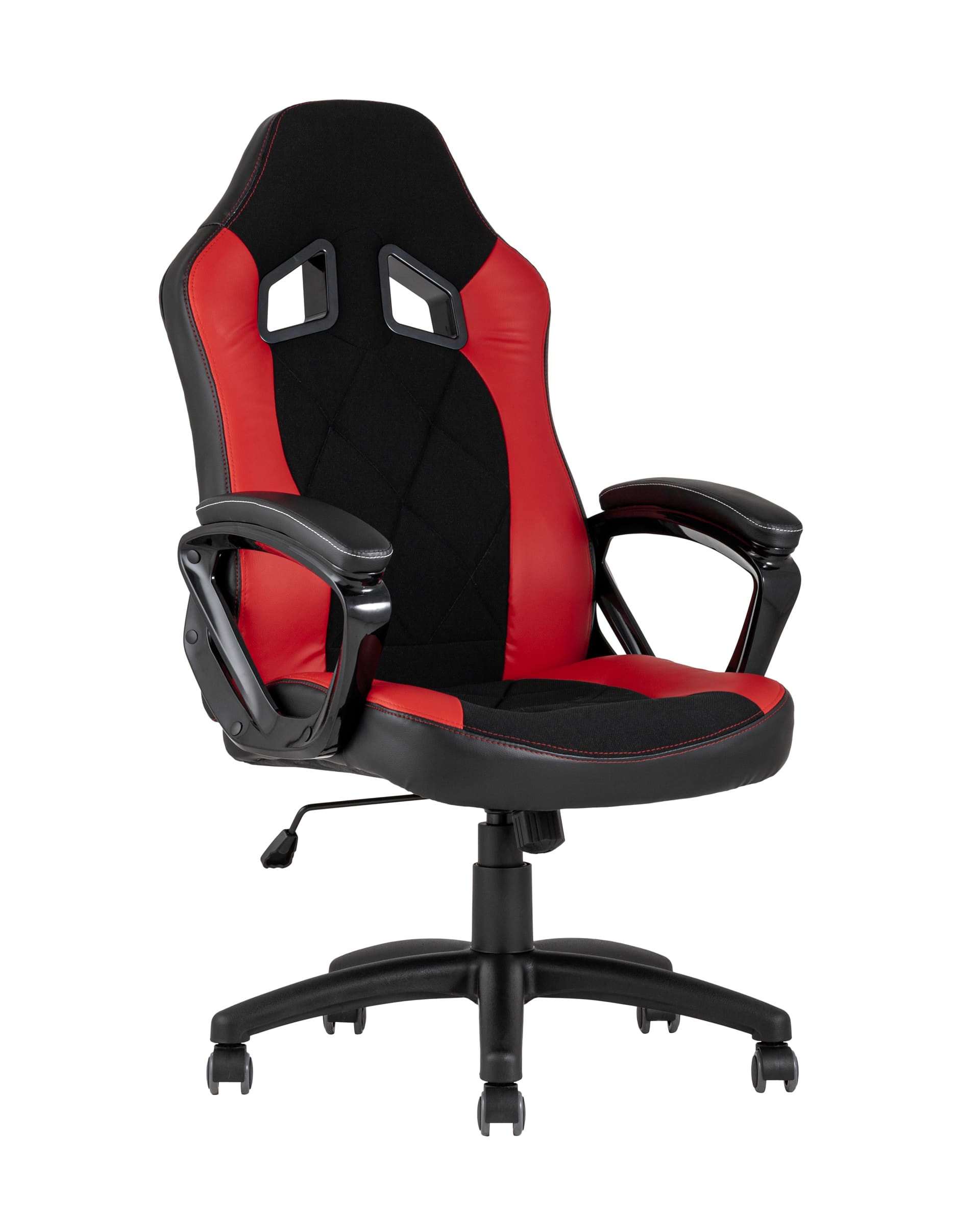 Игровое кресло компьютерное TopChairs Skyline красное геймерское Игровое кресло компьютерное TopChairs Skyline красное геймерское