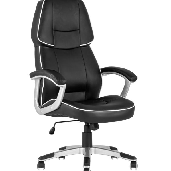 Игровое кресло компьютерное TopChairs Phantom черное геймерское