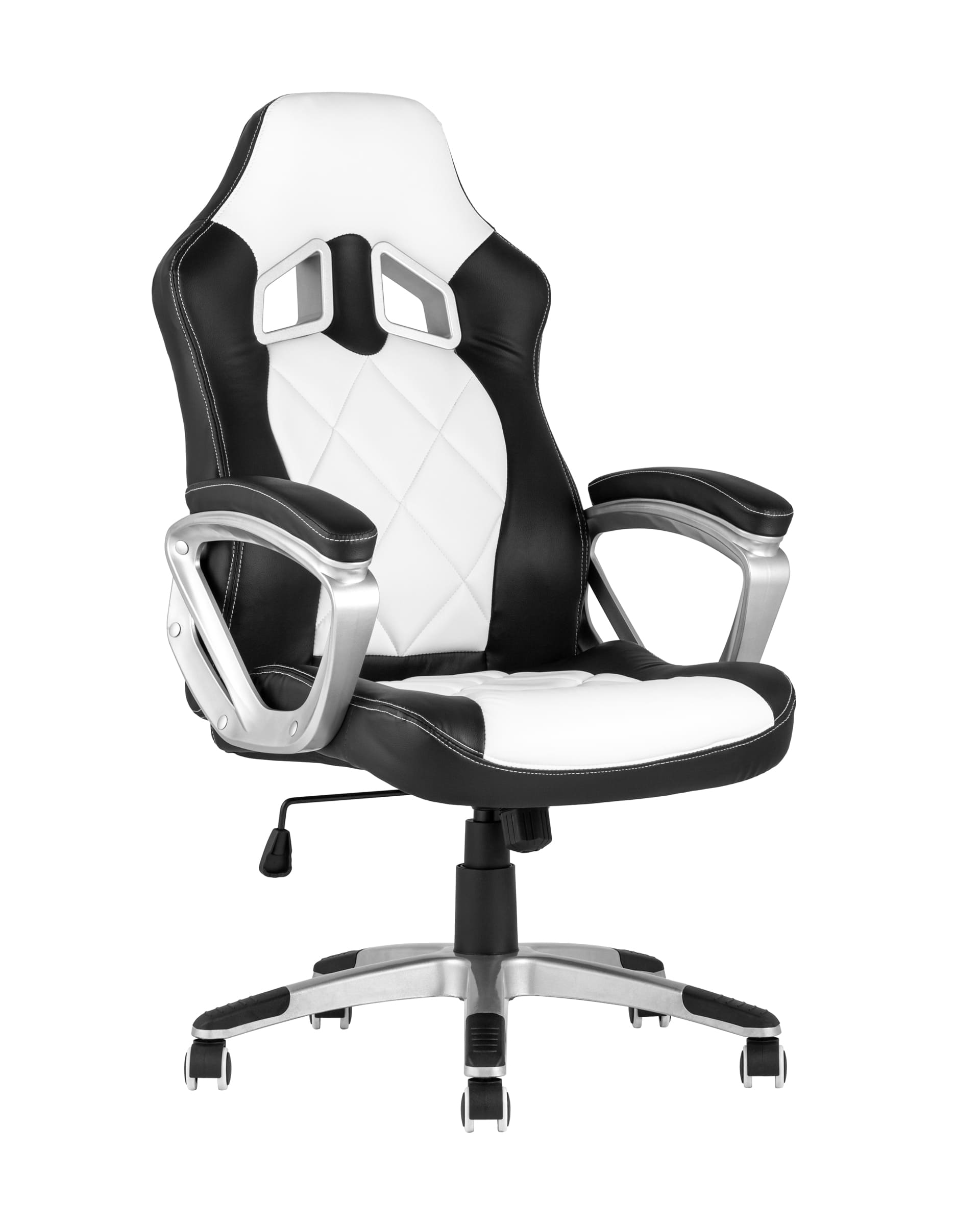 Игровое кресло компьютерное TopChairs Continental белое геймерское Игровое кресло компьютерное TopChairs Continental белое геймерское