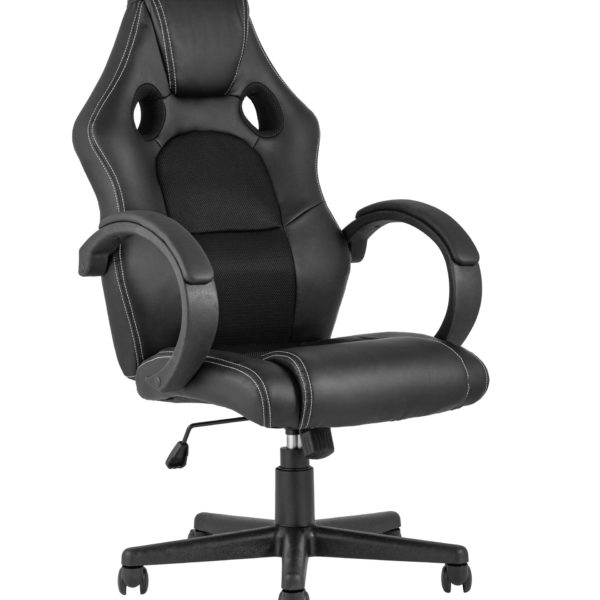 Игровое кресло компьютерное TopChairs Renegade черное геймерское