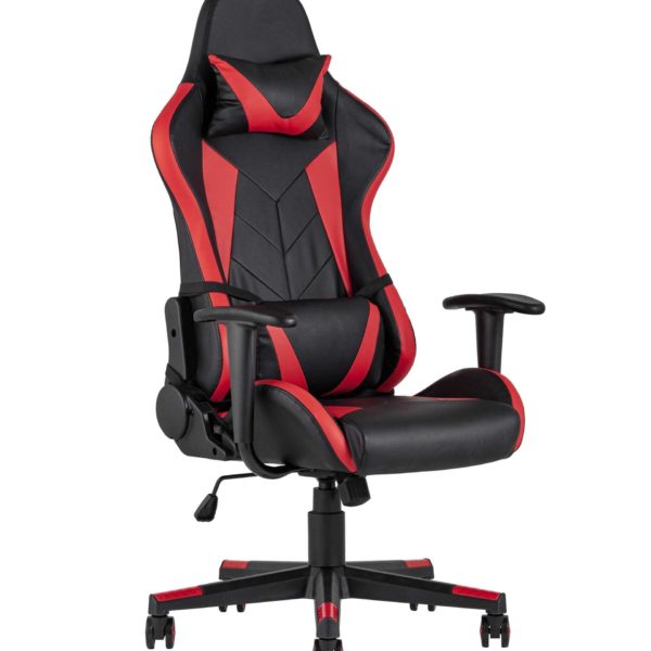Игровое кресло компьютерное TopChairs Gallardo красное геймерское