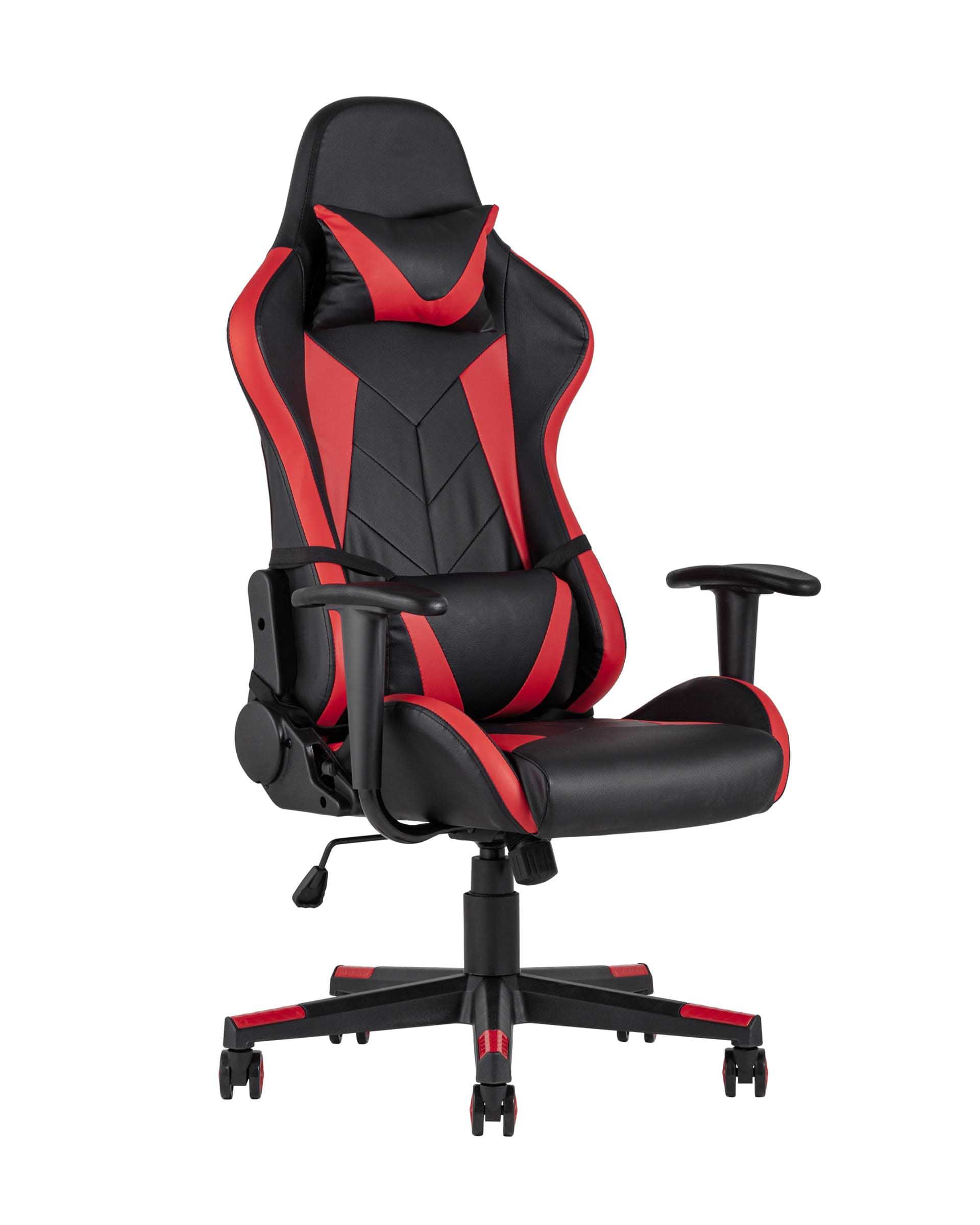 Игровое кресло компьютерное TopChairs Gallardo красное геймерское Игровое кресло компьютерное TopChairs Gallardo красное геймерское