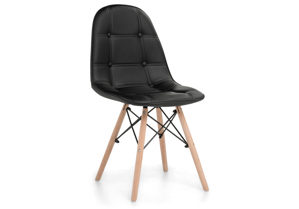 Стул деревянный Kvadro black Стул деревянный Kvadro black