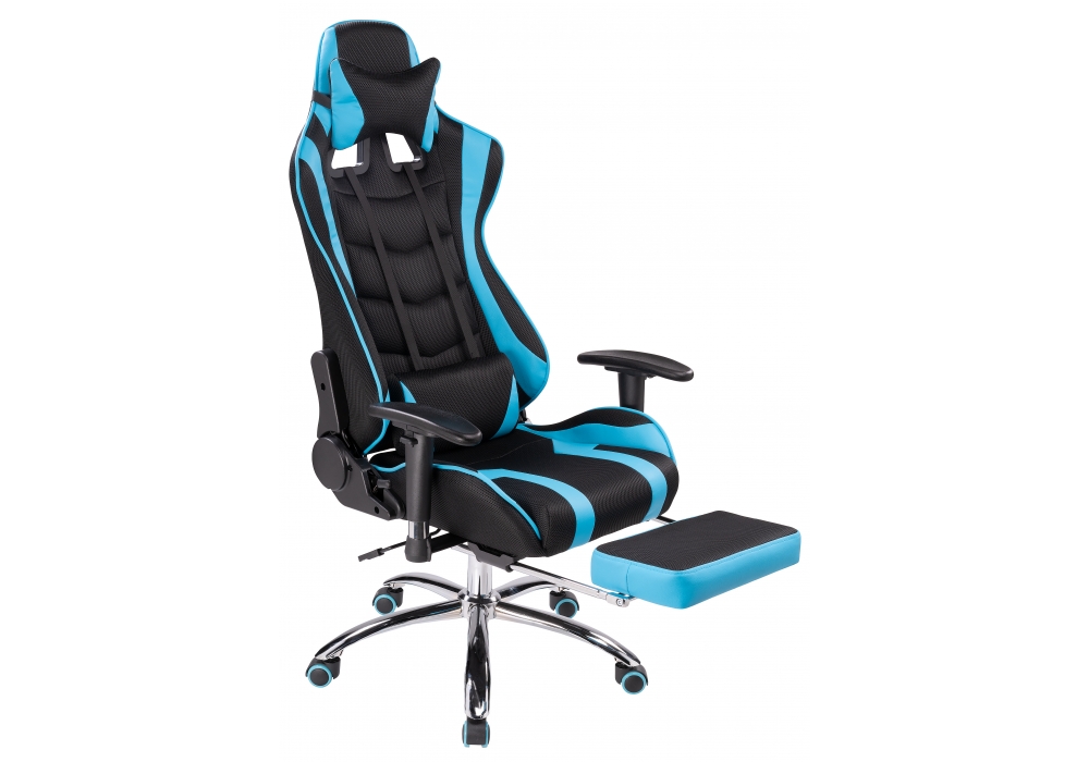Стул Kano 1 light blue / black