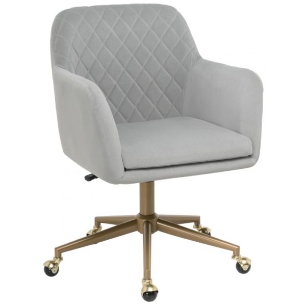 Стул Molly grey / gold