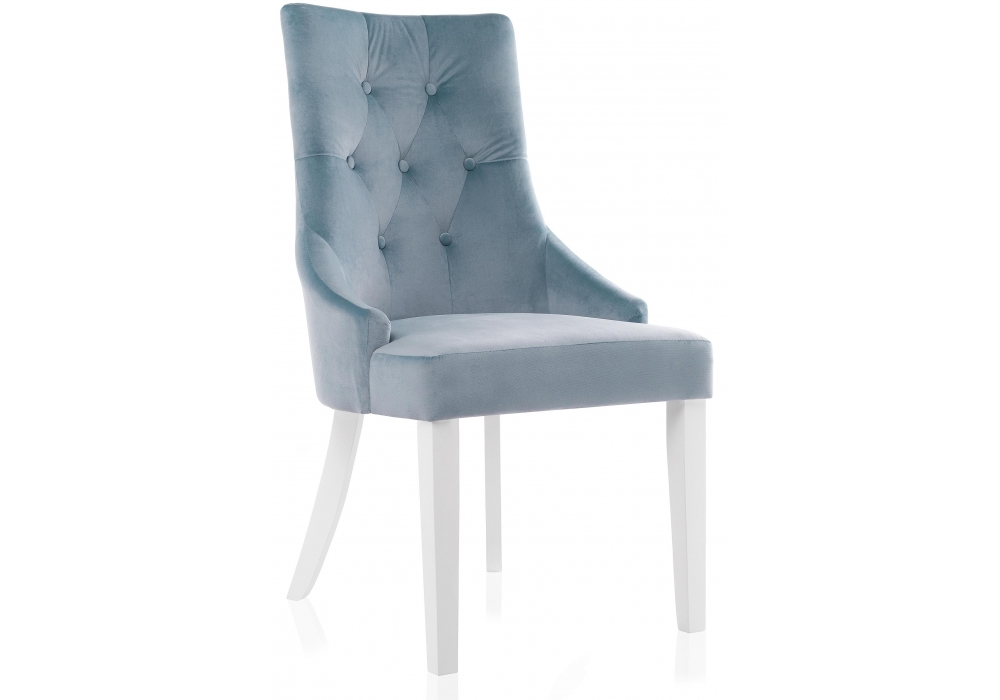 Стул деревянный Elegance white / blue Стул деревянный Elegance white / blue