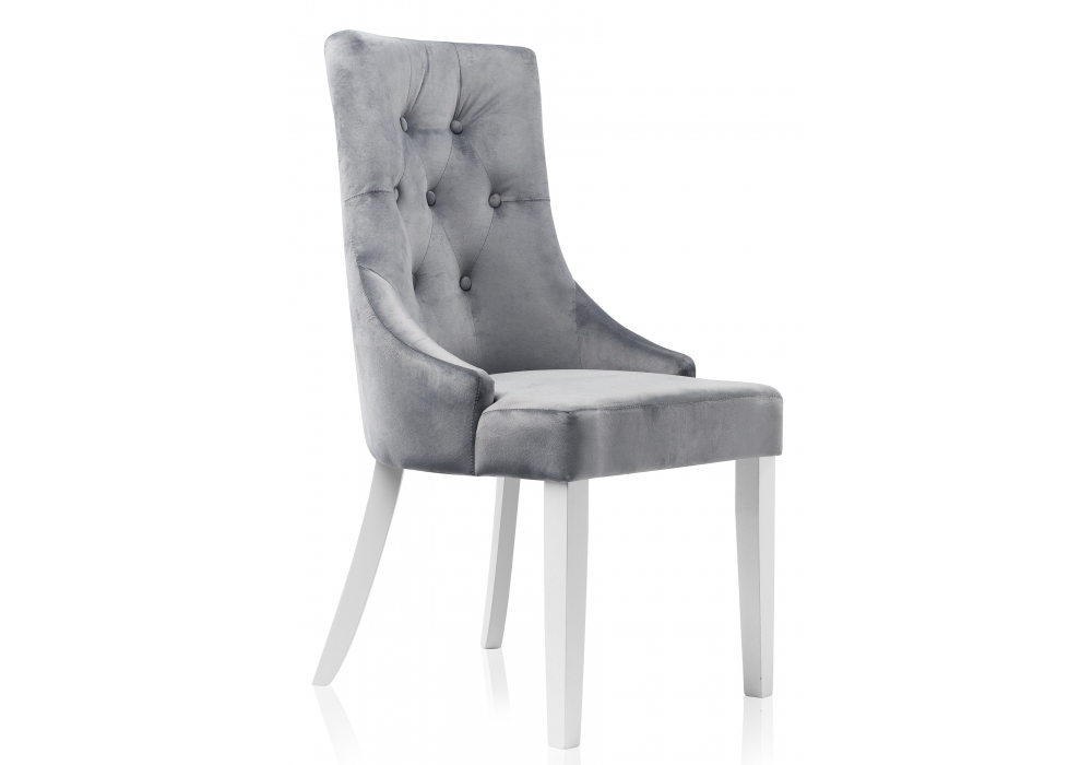 Стул деревянный Elegance white / grey Стул деревянный Elegance white / grey