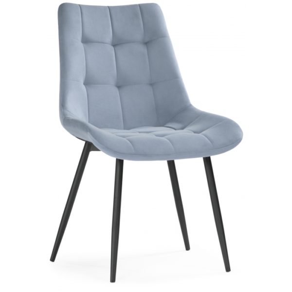 Стул Sidra light blue / black