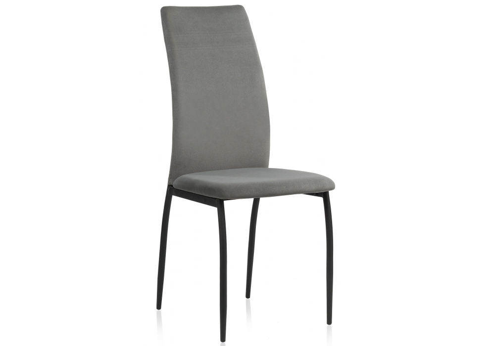 Стул Tod gray fabric / black Стул Tod gray fabric / black