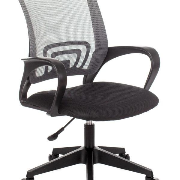 Компьютерное кресло TopChairs ST-Basic офисное сетка/ткань темно-серый крестовина пластик механизм Пиастра