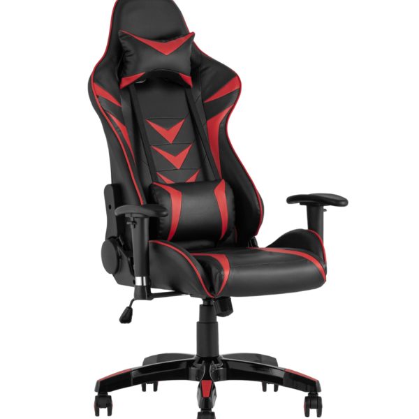 Игровое кресло компьютерное TopChairs Corvette красное геймерское