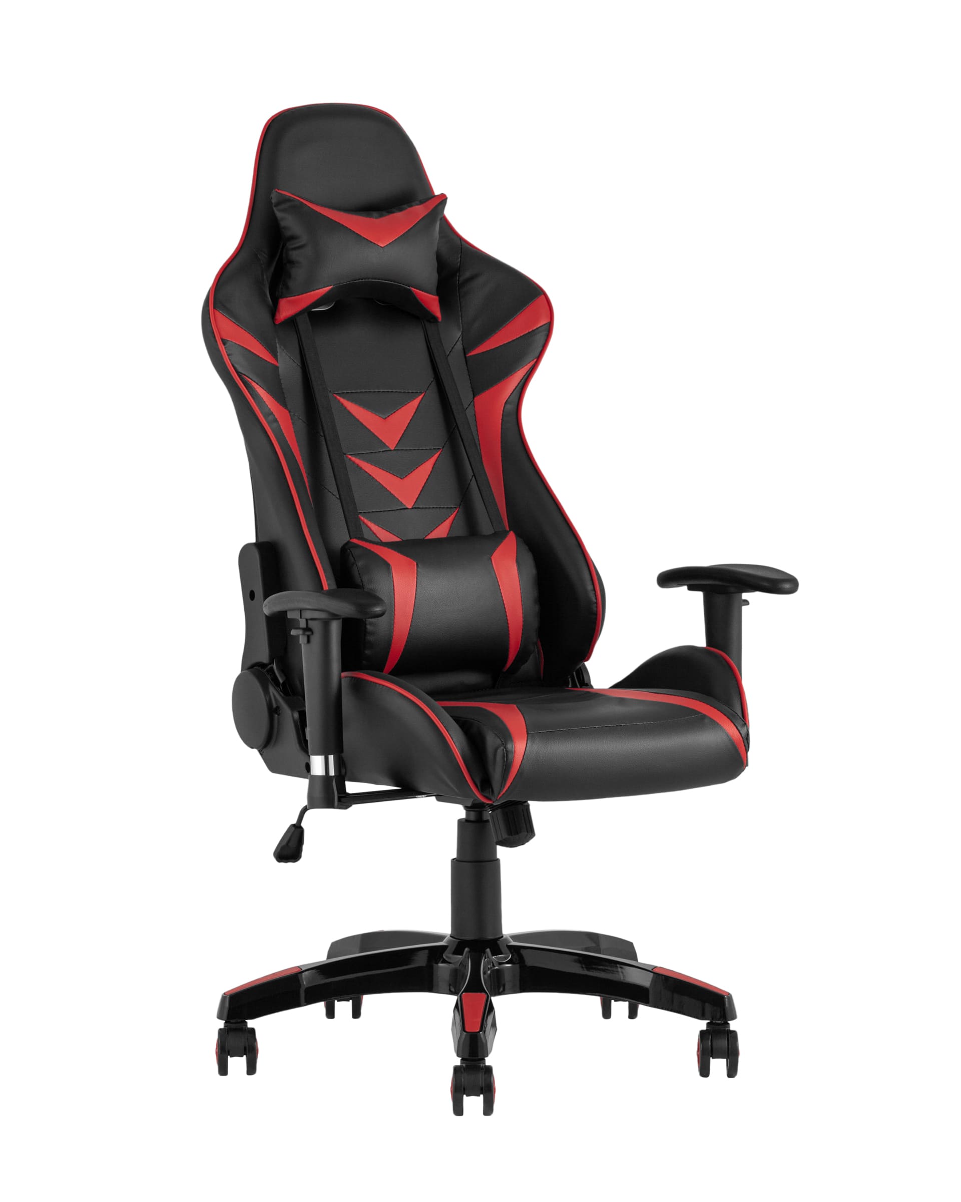 Игровое кресло компьютерное TopChairs Corvette красное геймерское Игровое кресло компьютерное TopChairs Corvette красное геймерское