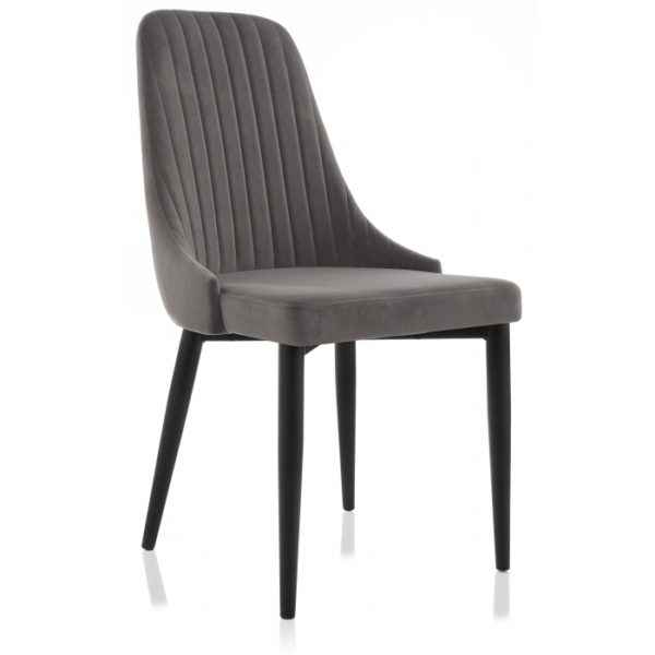 Стул Kora dark gray / black