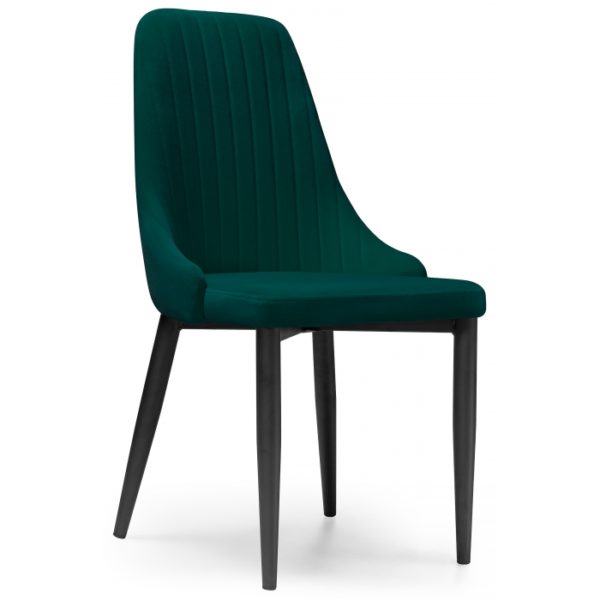 Стул Kora green / black