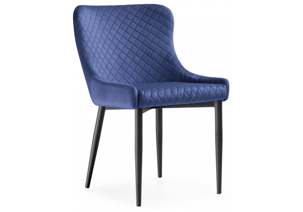 Стул Teo dark blue / black Стул Teo dark blue / black