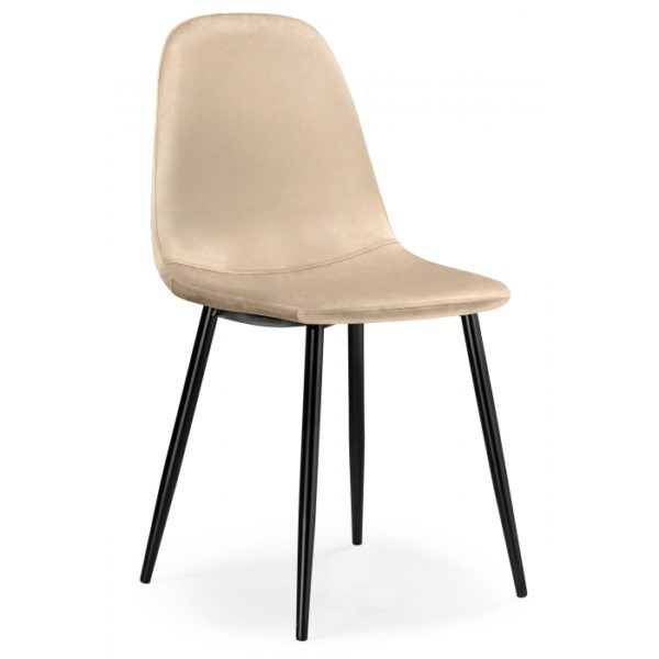 Стул Lilu dark beige / black