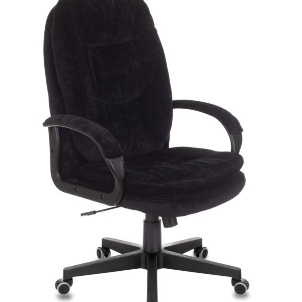 Кресло компьютерное офисное для руководителя Бюрократ CH-868N Fabric черный Light-20 крестовина пластик