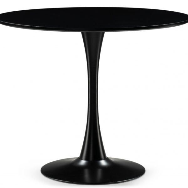 Стол деревянный Tulip 90 black