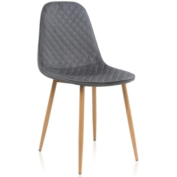 Стул Capri grey / wood